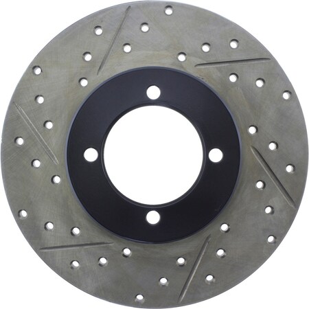 Centric Parts Sport Drilled/Slotted Brake Rotor, 127.42004R 127.42004R
